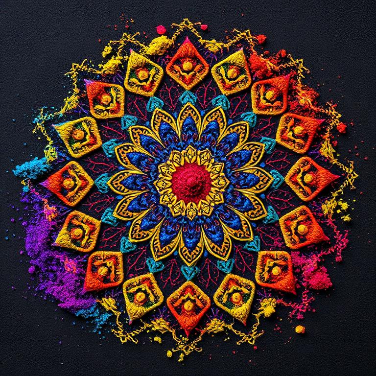Areias Coloridas (Tibetana)